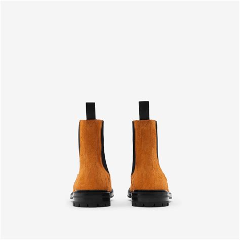 mens burberry chelsea boots|Tricker’s Suede Dee High Chelsea Boots in Warm caramel .